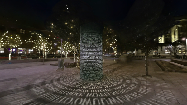 Plaza Lamppost